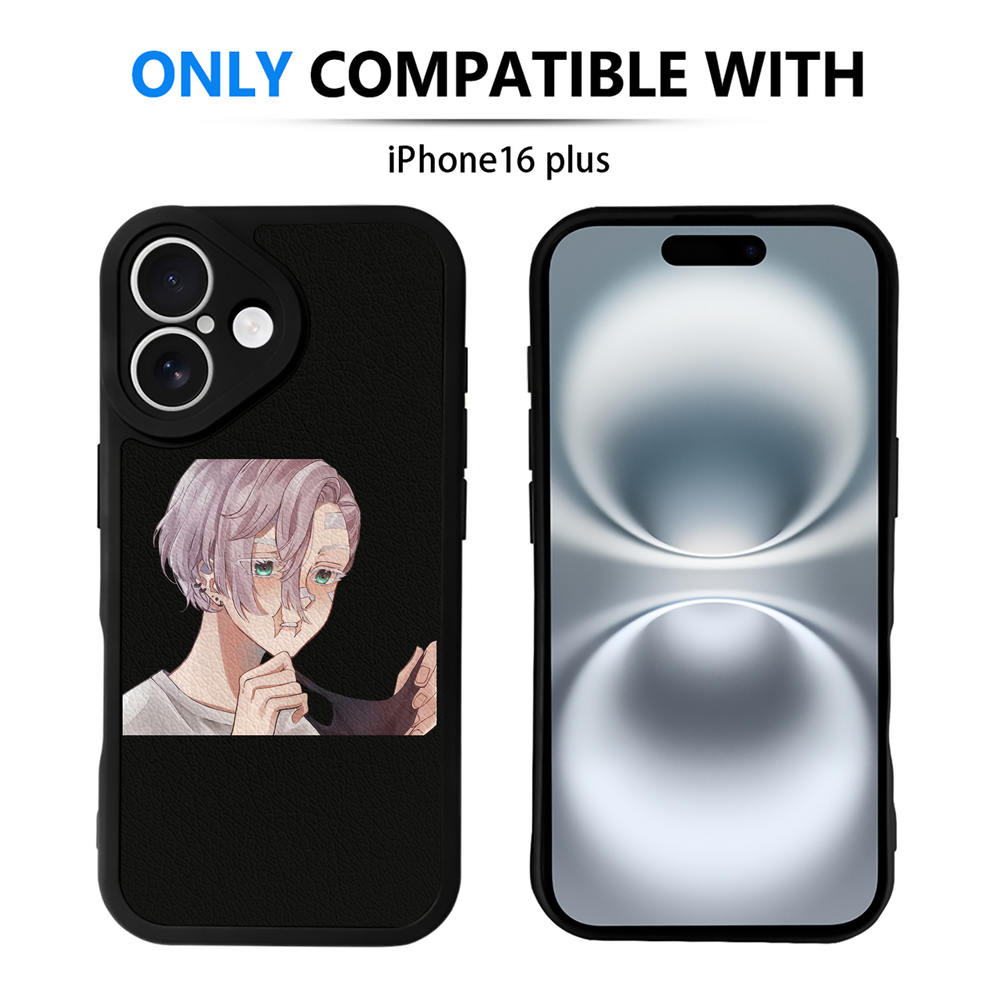 （画像用） 東京リベンジャーズ Tokyo Revengers 【iPhone 16シリーズ対応】シリコンスマホケース（レザー調） 材質：シリコン